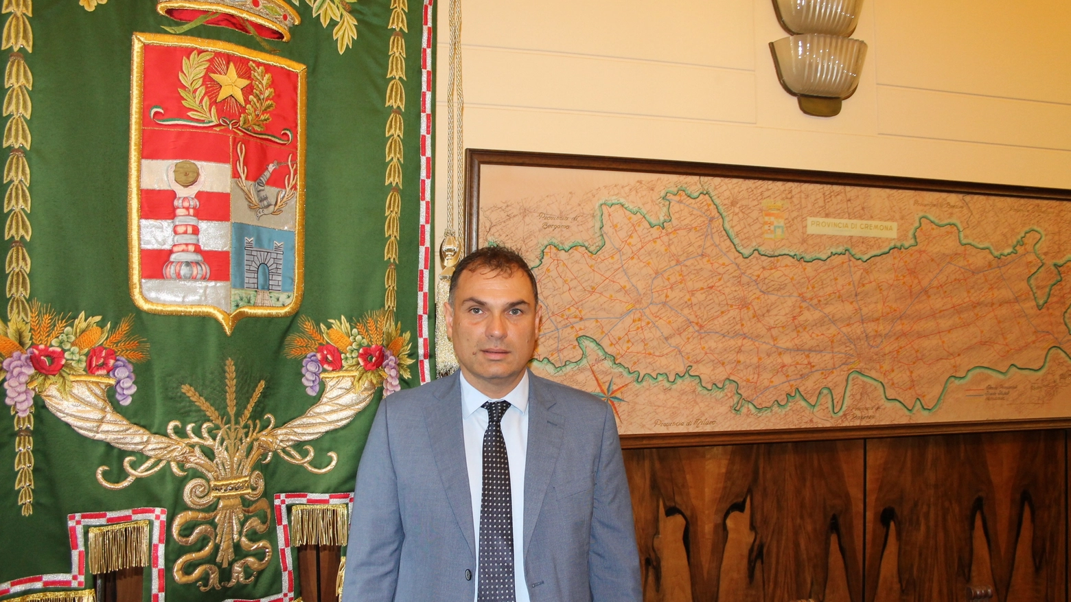 Il presidente Mirko Signoroni