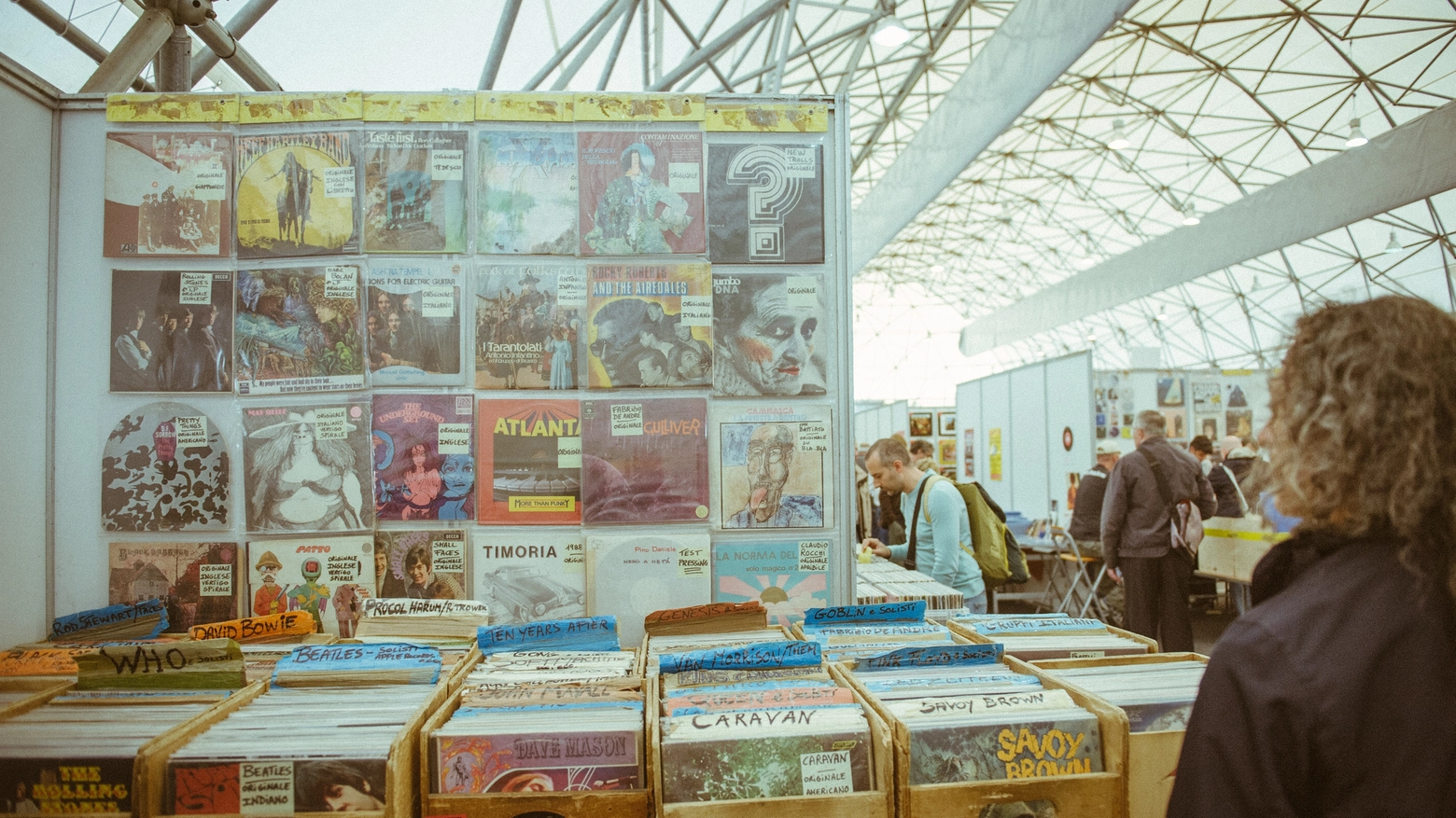 Una delle ultime edizioni di Novegro Vinile Expo