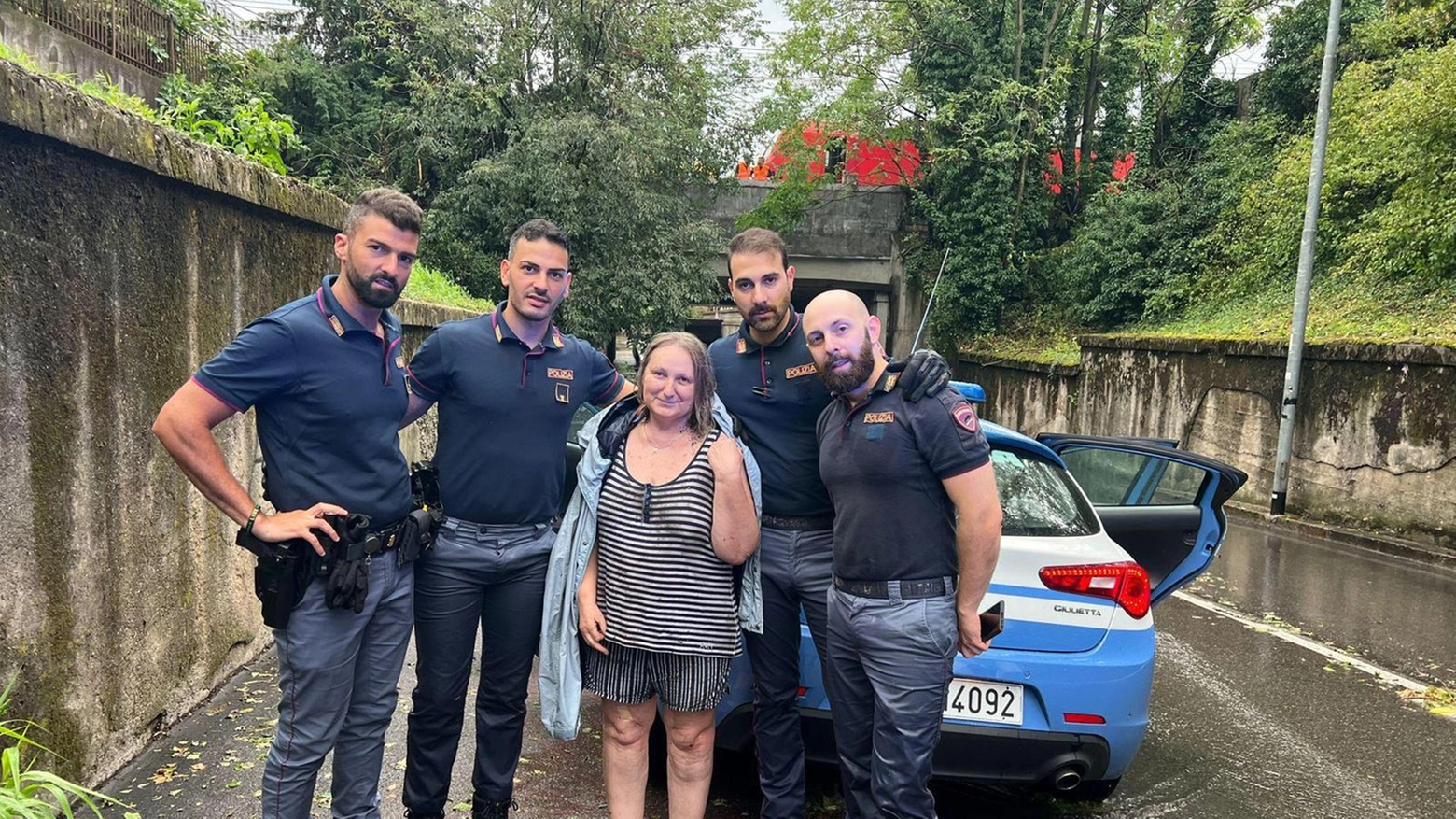 

Monza: 64enne salvata dalla polizia dal sottopasso allagato