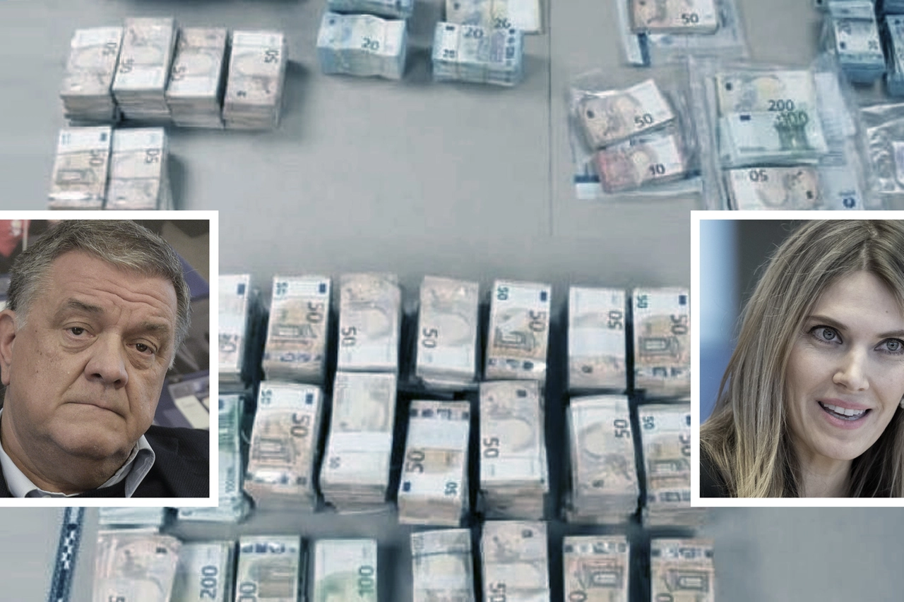 I soldi sequestrati a Panzeri e Kaili