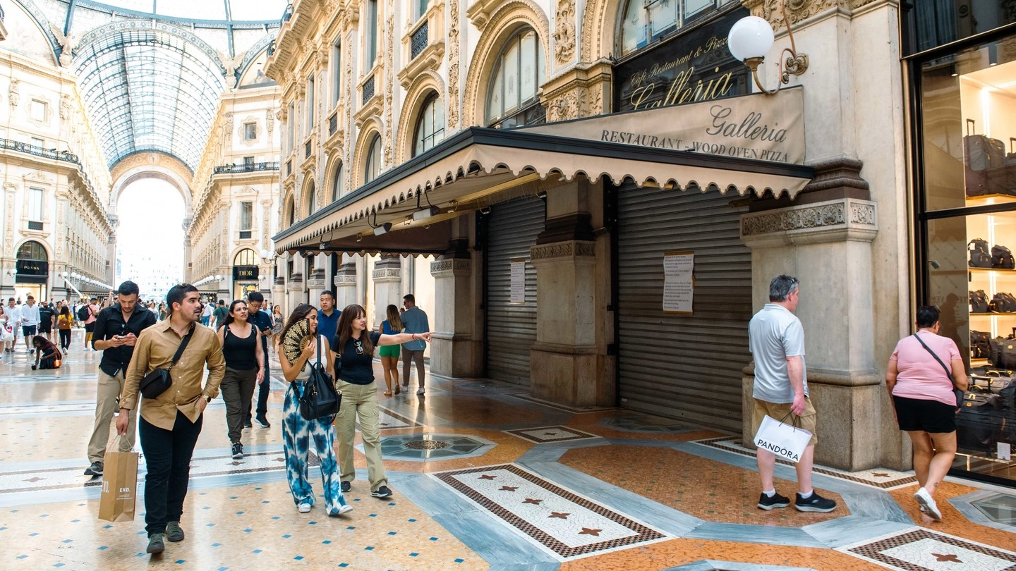 Lo storico ristorante Galleria è rimasto chiuso a causa dell'allegamento Lo storico ristorante Galleria è rimasto chiuso a causa dell'allegamento