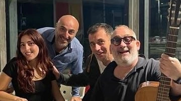 Rossana Lanfranchi, ,Massimiliano Murganti, Riccardo Lanfranchi e Guglielmo Marino
