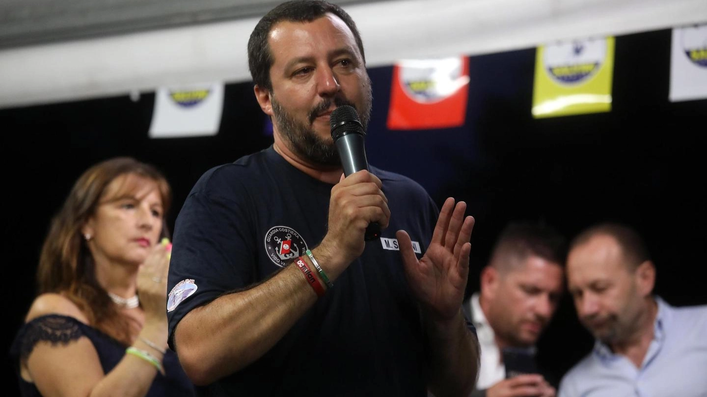 Il ministro dell'Interno Matteo Salvini (Ansa)