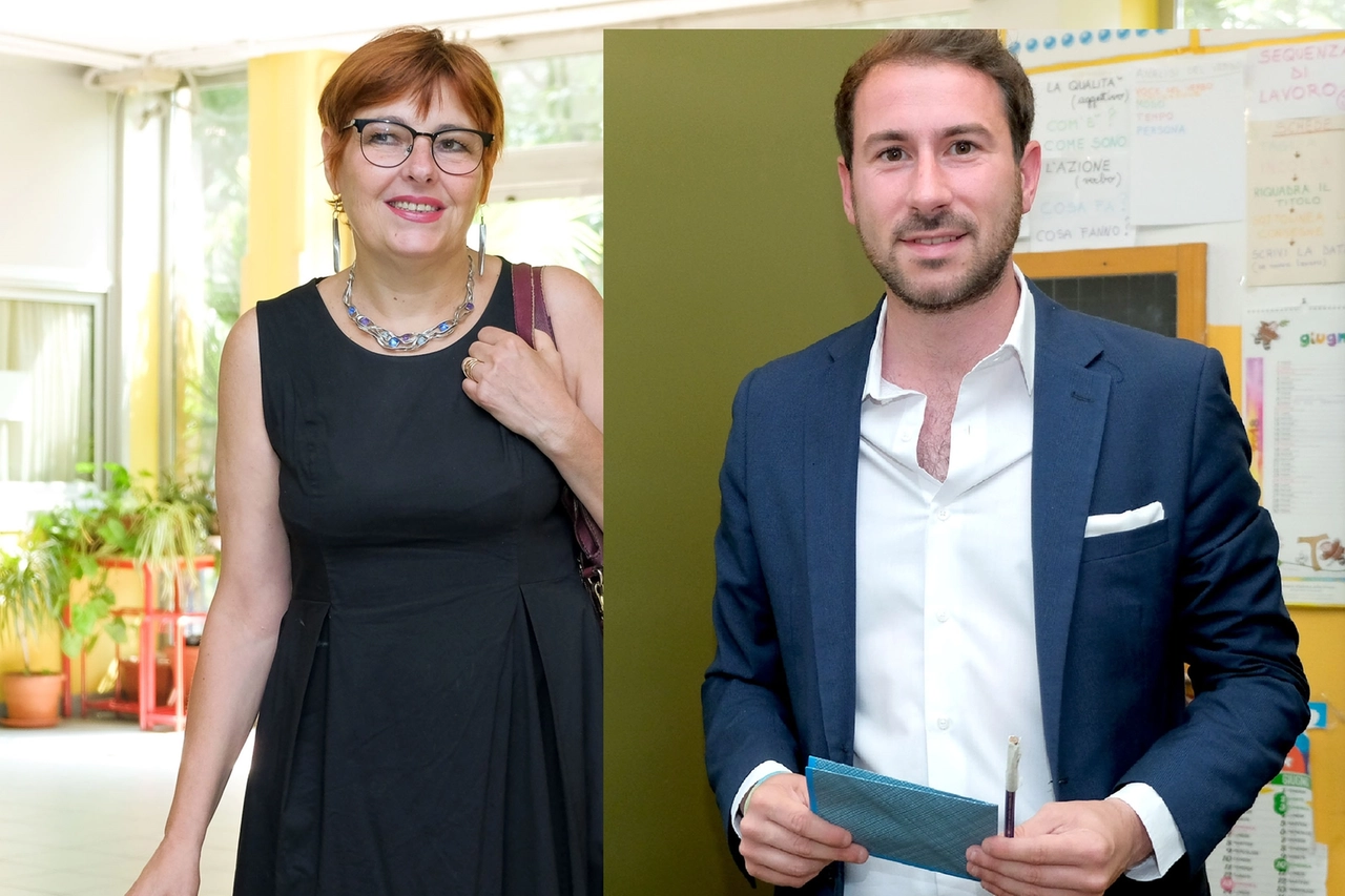 Cinisello - Siria Trezzi (centrosinistra) e Giacomo Ghilardi (centrodestra)