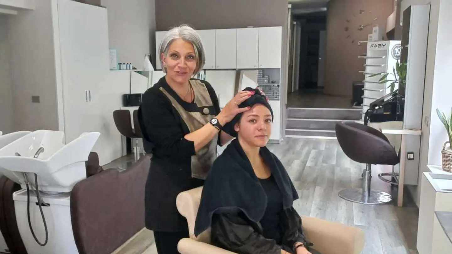 Il nuovo salone di bellezza di Villa Cortese