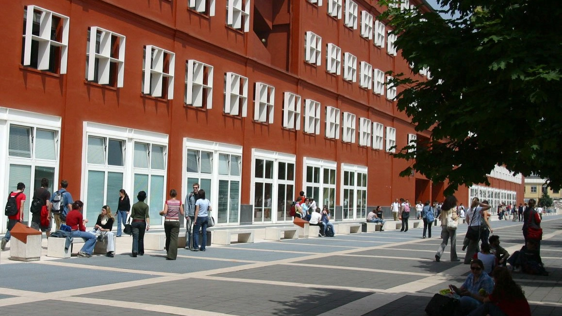 L'esterno dell'università Bicocca