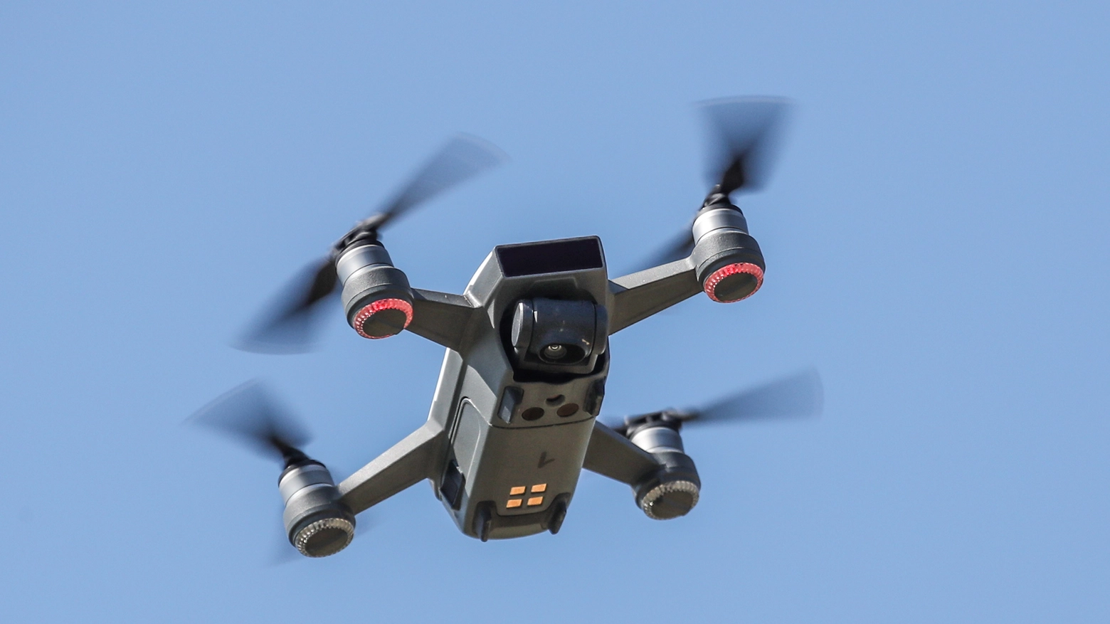 Un drone in una foto d'archivio Germogli