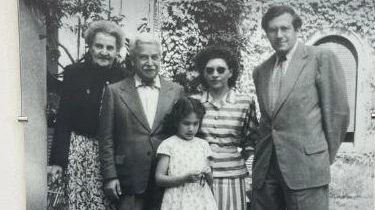La famiglia Schnabel al tempo della fuga del nazismo