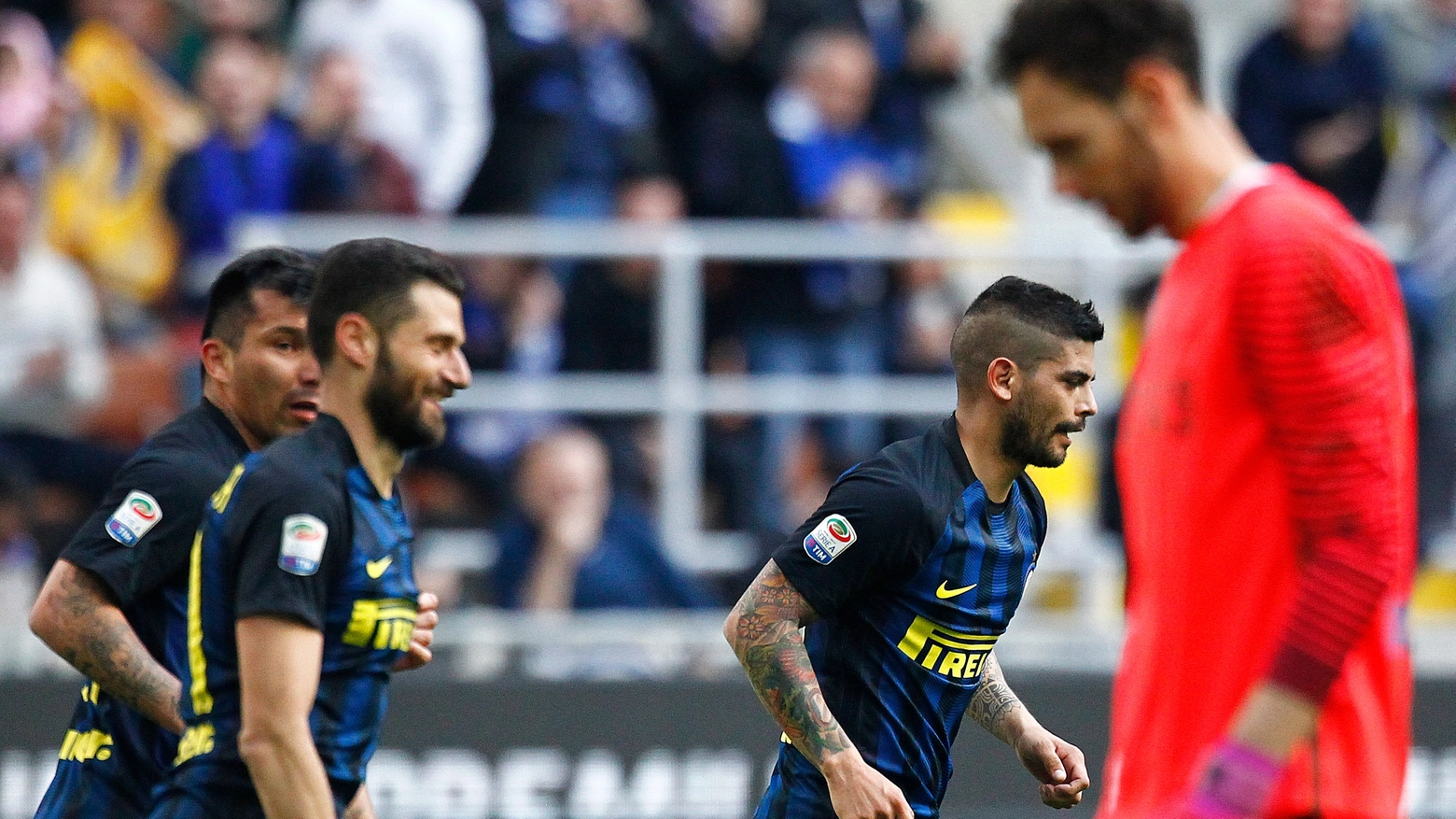 Inter-Atalanta finisce 7-1 (La Presse)