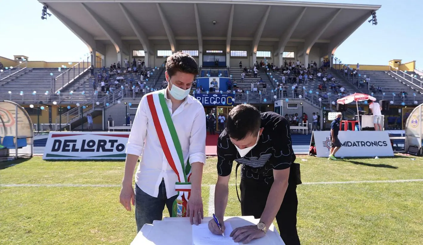 Stadio Ferruccio rimesso a nuovo per affrontare il campionato