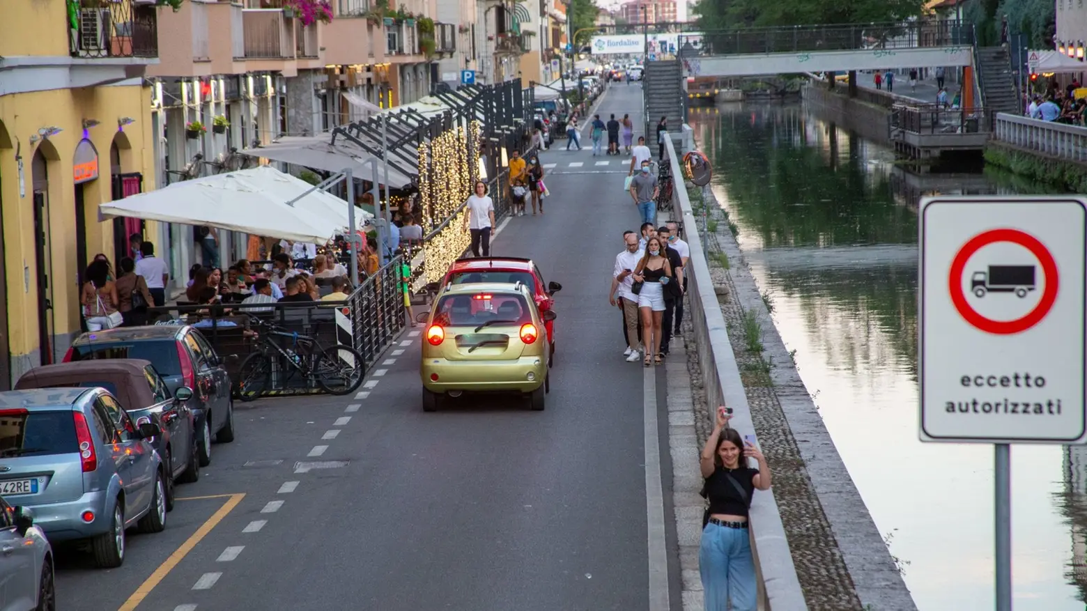 Nuova Ztl sul Naviglio Pavese