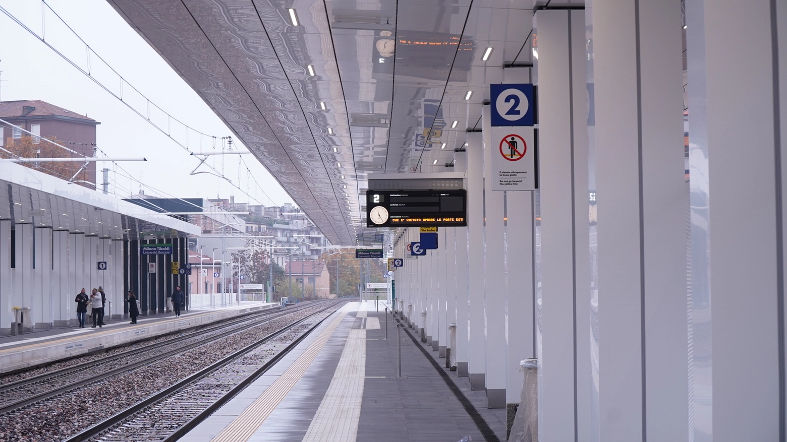 La nuova stazione ferroviaria Tibaldi-Università Bocconi