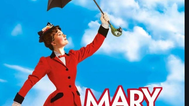 La locandina del musical Mary Poppins