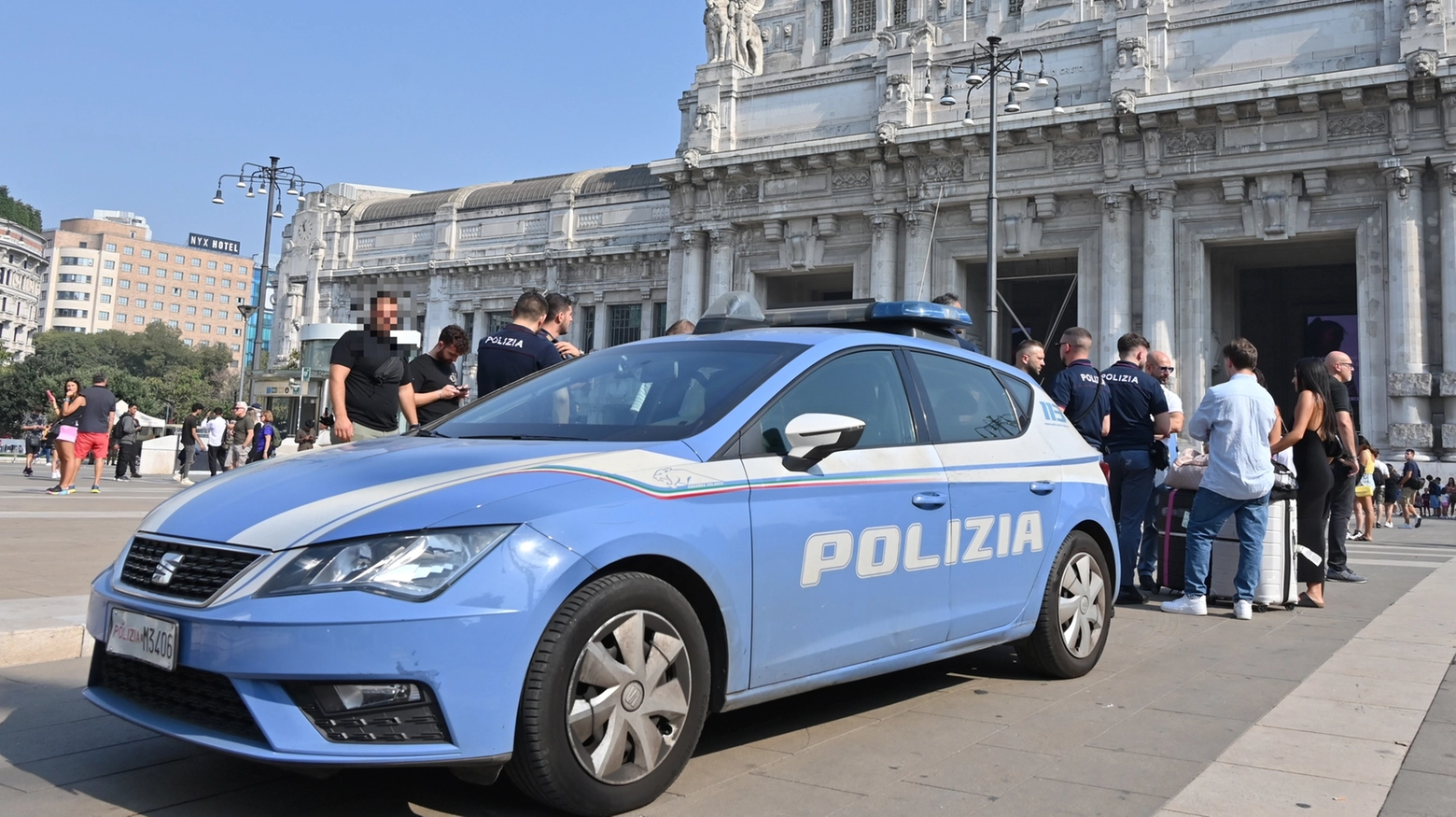 Polizia in Stazione centrale (Archivio) Polizia in Stazione centrale (Archivio)