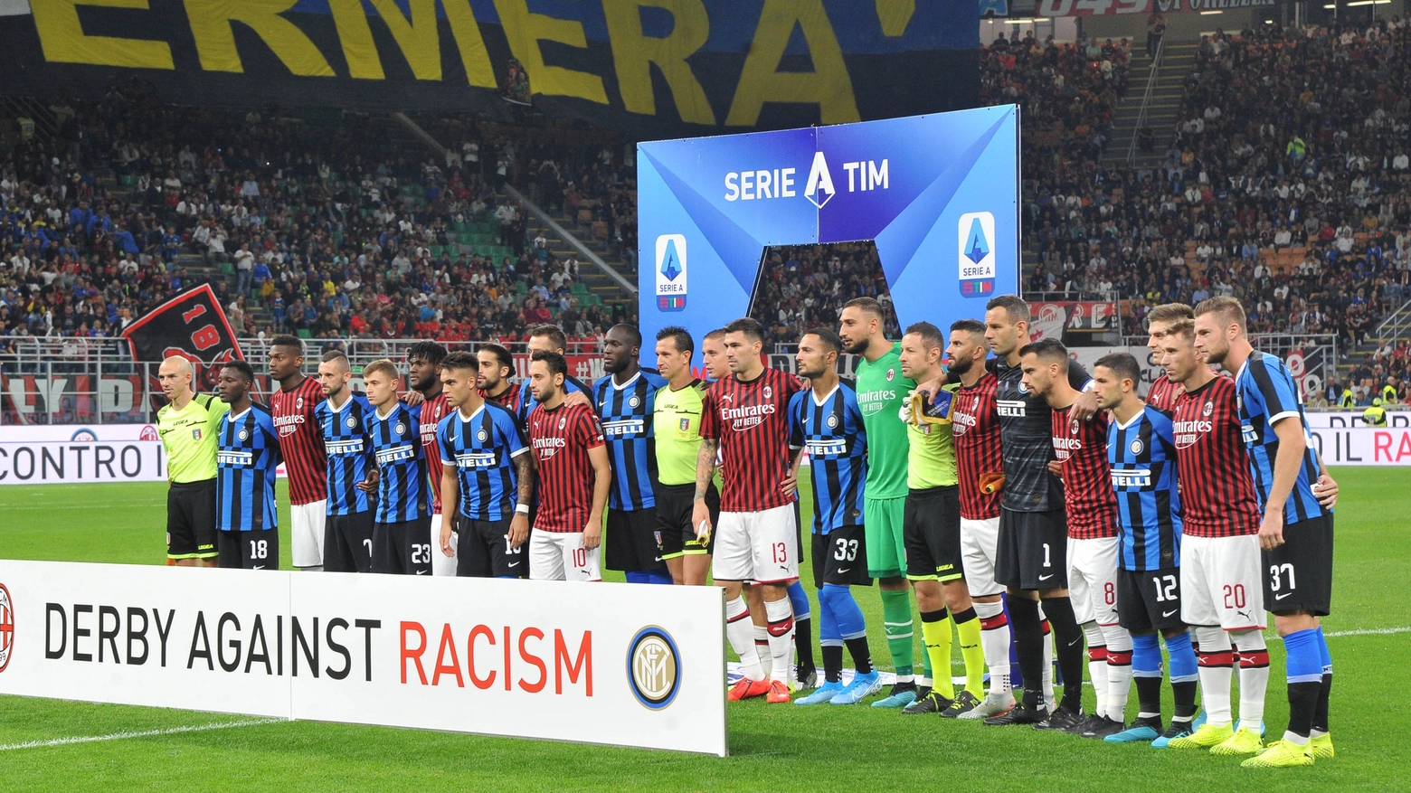 Derby Milan-Inter contro il razzismo