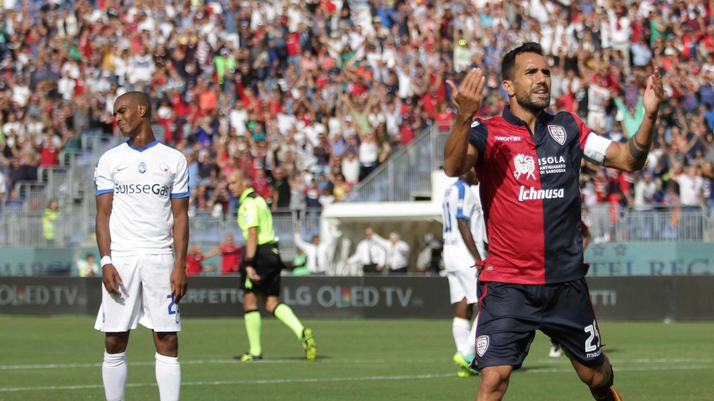 Il Cagliari supera 3-0 l'Atalanta (Ansa)