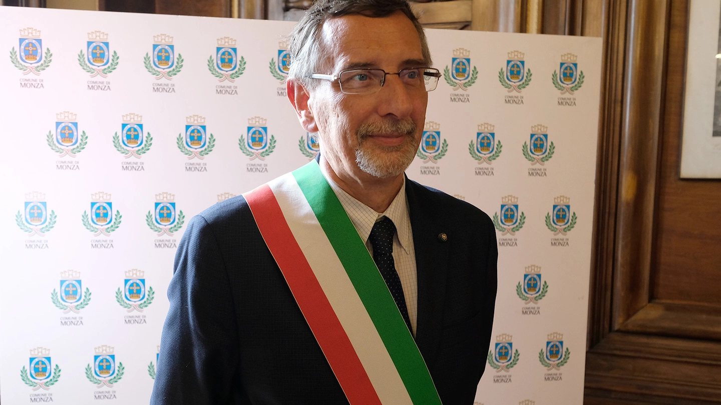 Paolo Pilotto con la fascia tricolore