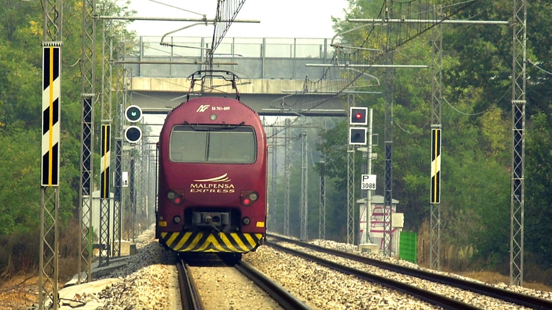 Un convoglio Malpensa Express