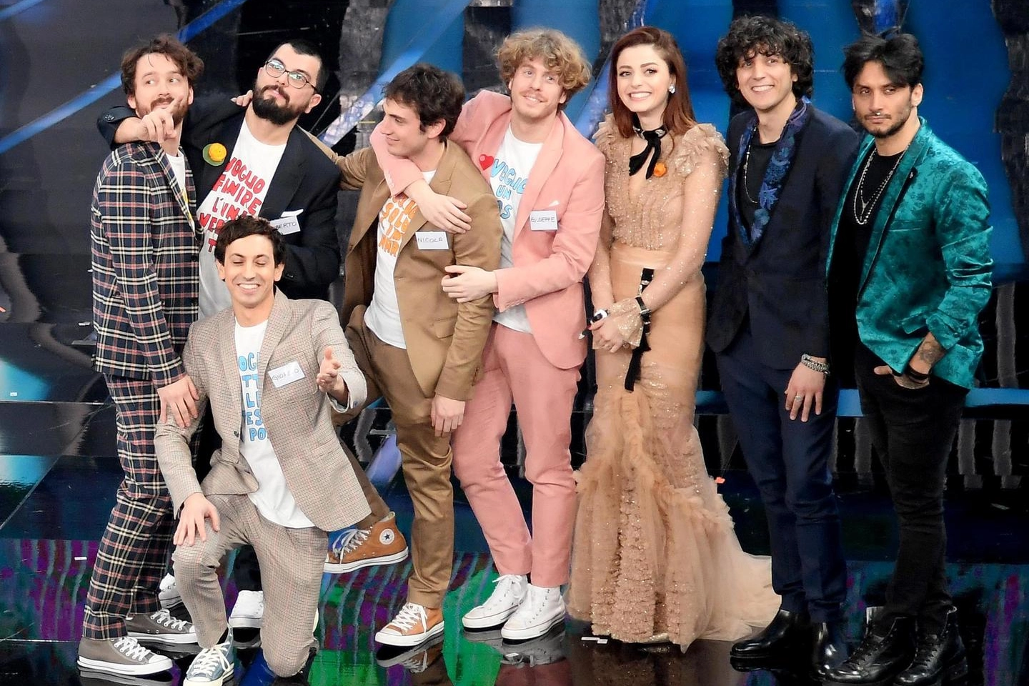 Sanremo 2018: i tre finalisti (Ansa)