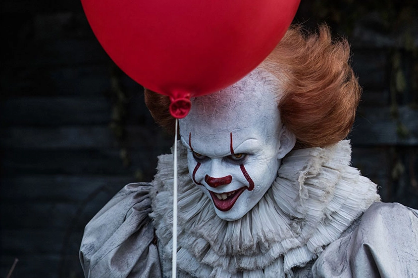 Il clown di 'It' del film tratto dal romanzo di Stephen King 