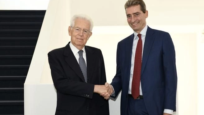 Mario Monti e Andrea Sironi