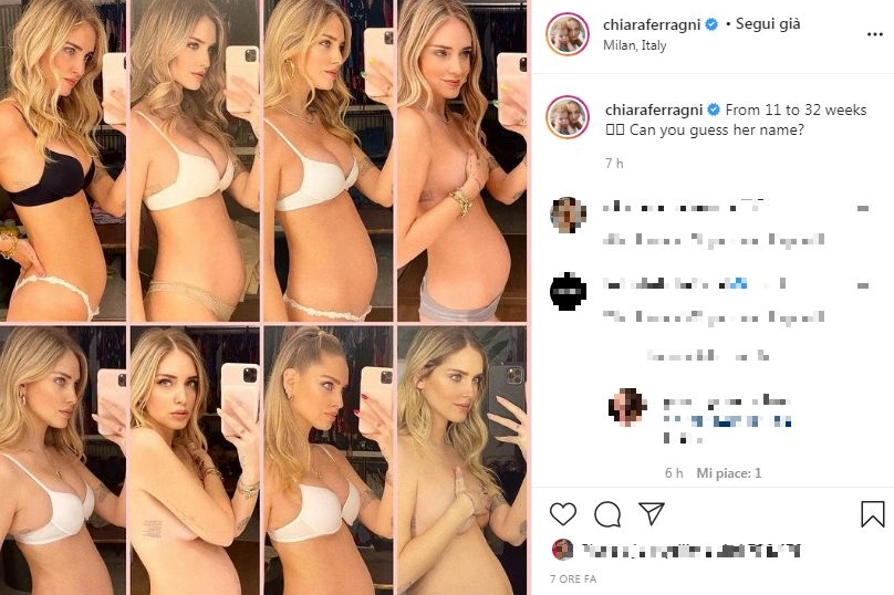 Chiara Ferragni (Foto Instagram)