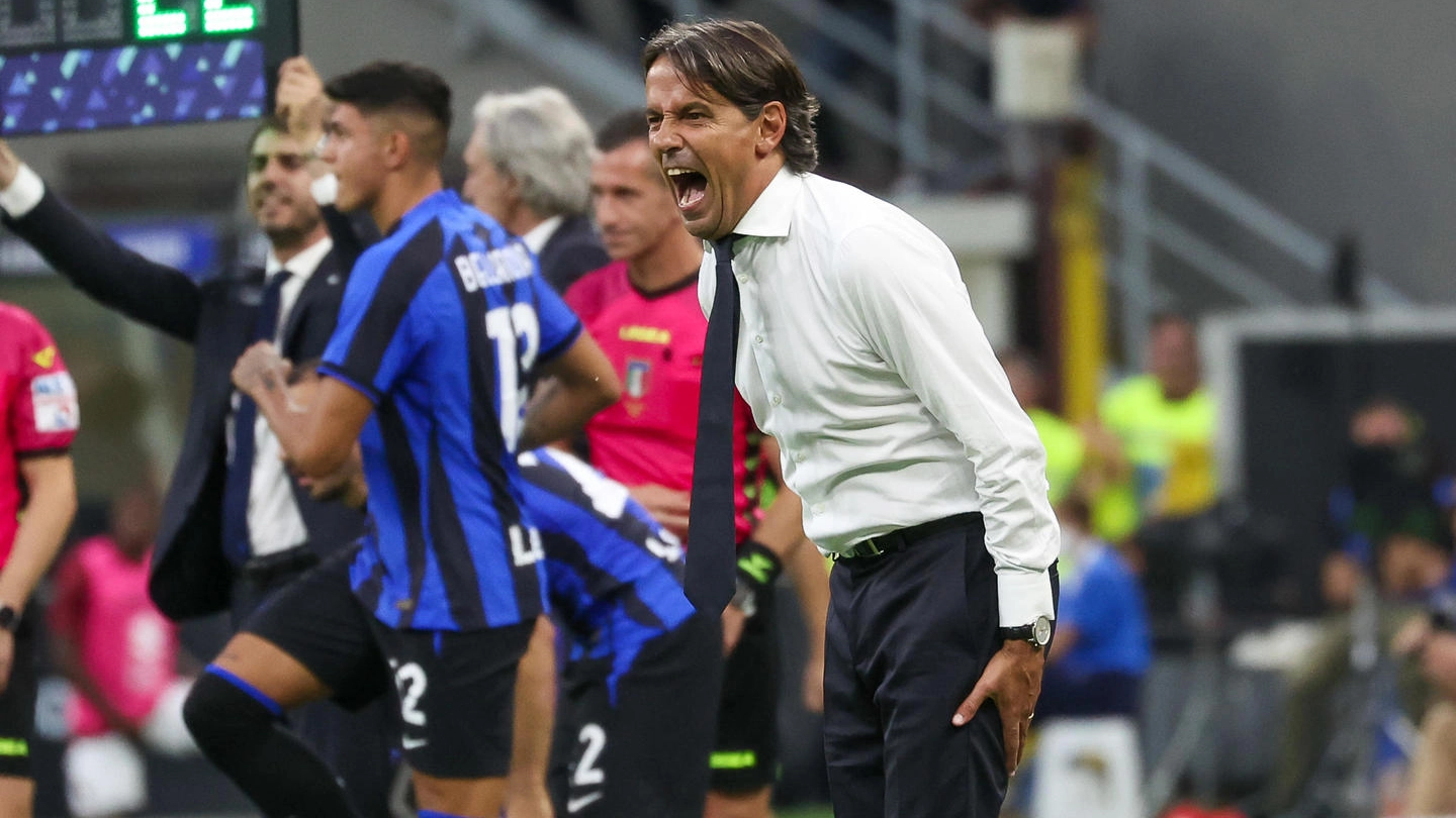 Inter-Torino, la grinta di Simone Inzaghi