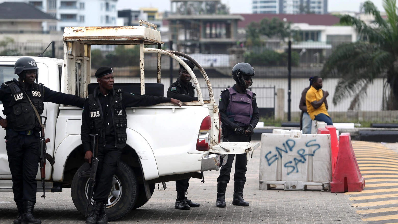La polizia nigeriana