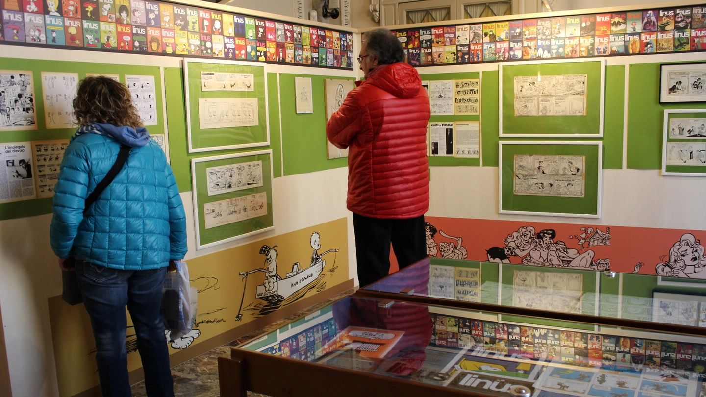 A palazzo Comunale si può ammirare la storia del mensile, mentre al Museo di Storia Naturale i protagonisti sono i personaggi della pubblicazione di MARION GUGLIELMETTI