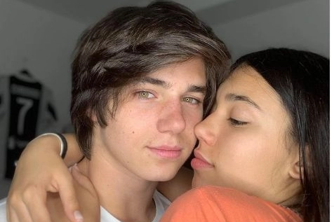 Matteo Andreini e Noa Planas (Foto Instagram)