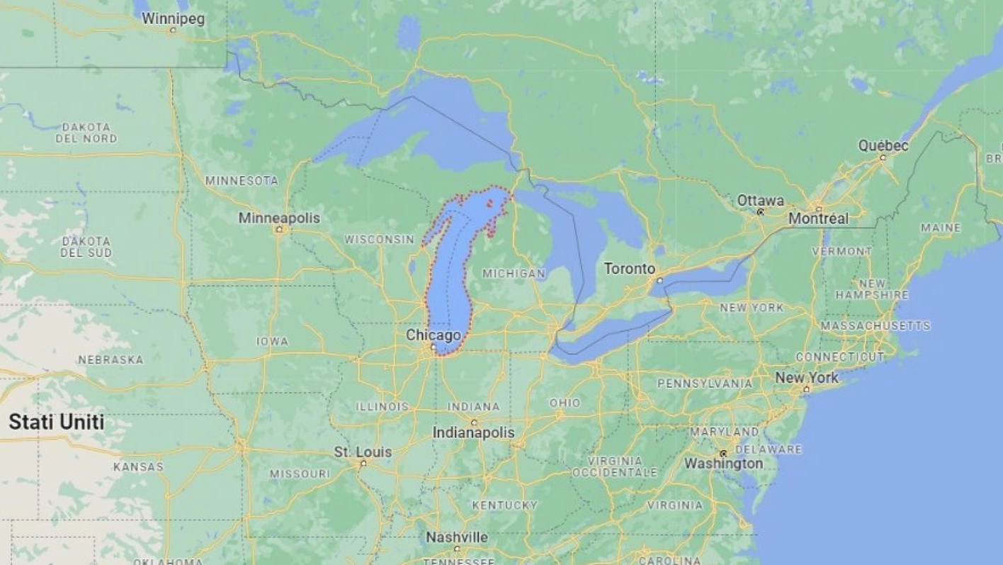 Gli Usa hanno chiuso lo spazio aereo sopra il lago Michigan per "difesa nazionale"