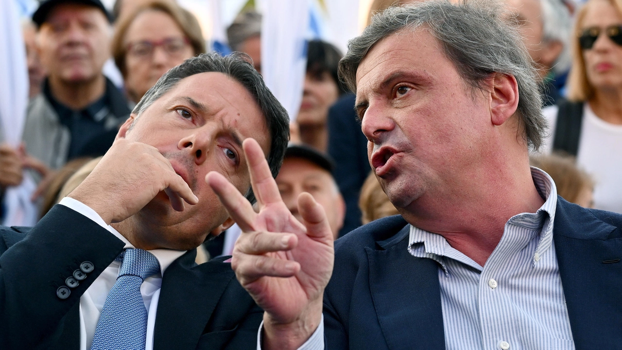 Calenda e Renzi (Ansa)