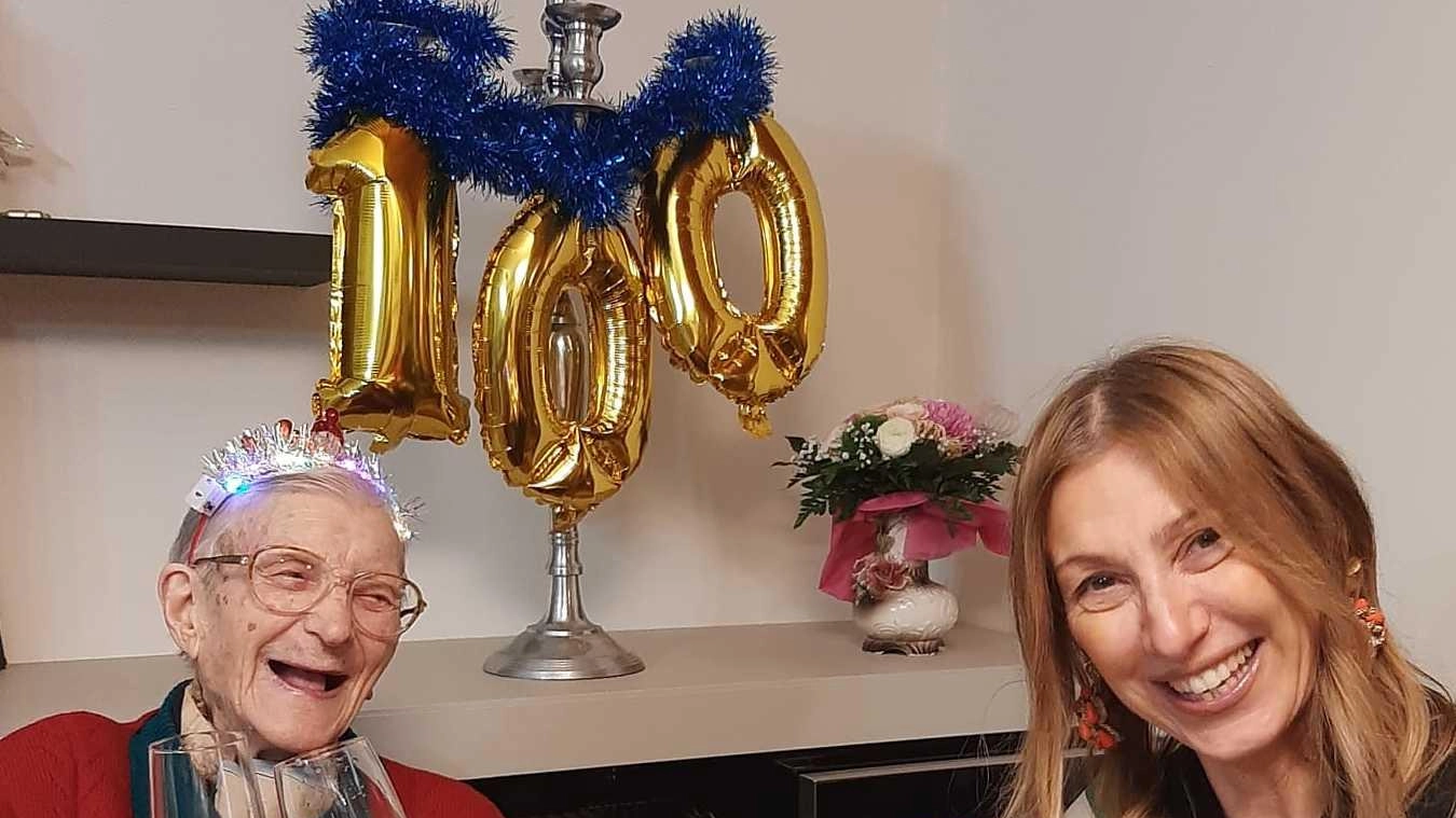 Voghera festeggia un secolo di vita per Leonilde Cebrelli