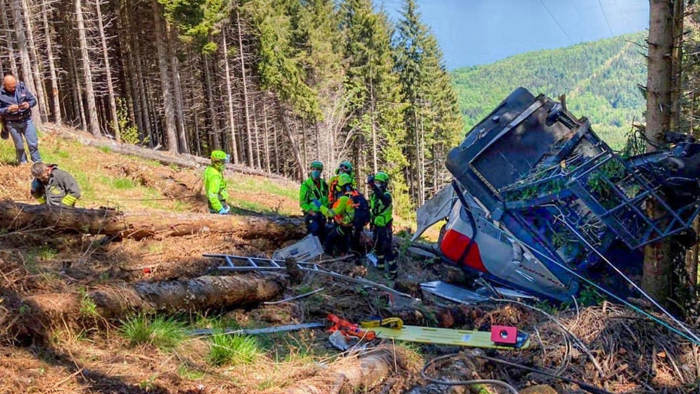 Mottarone, incidente funivia