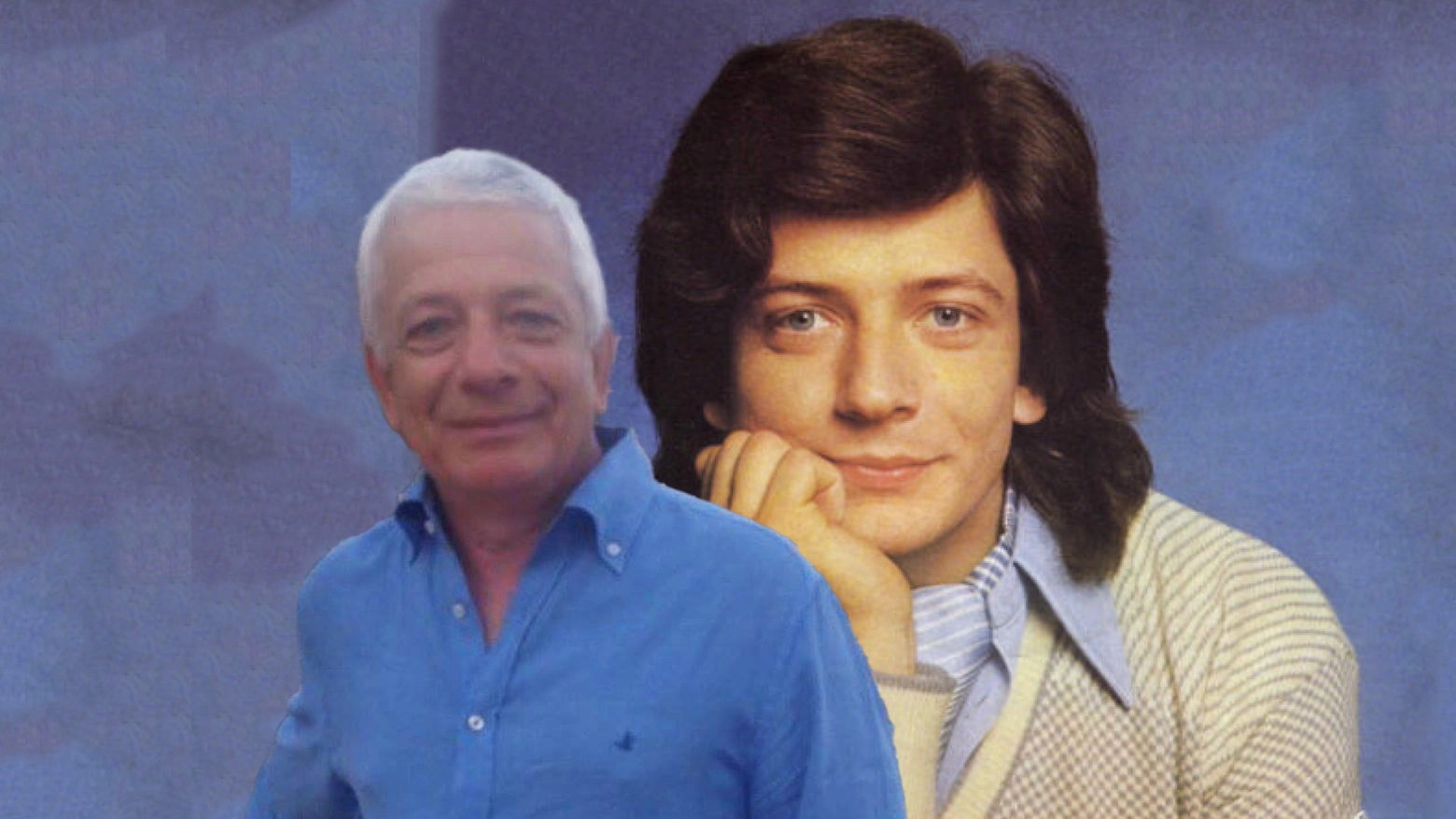 Gian Pietro Felisatti, in una foto recente e in una foto del 1978 