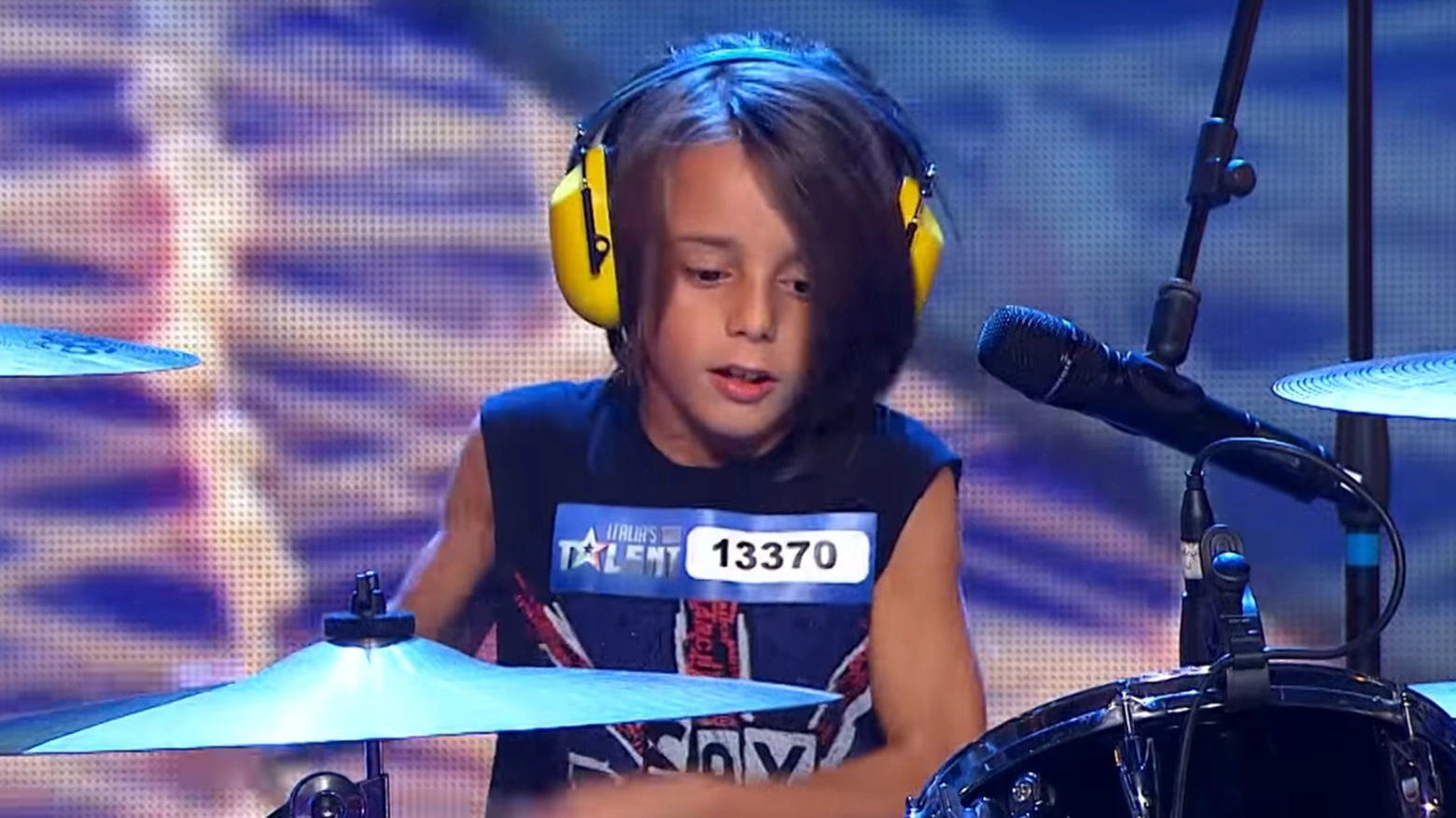 Il piccolo Edoardo è in finale nel programma Italia's Got Talent in onda sul canale TV