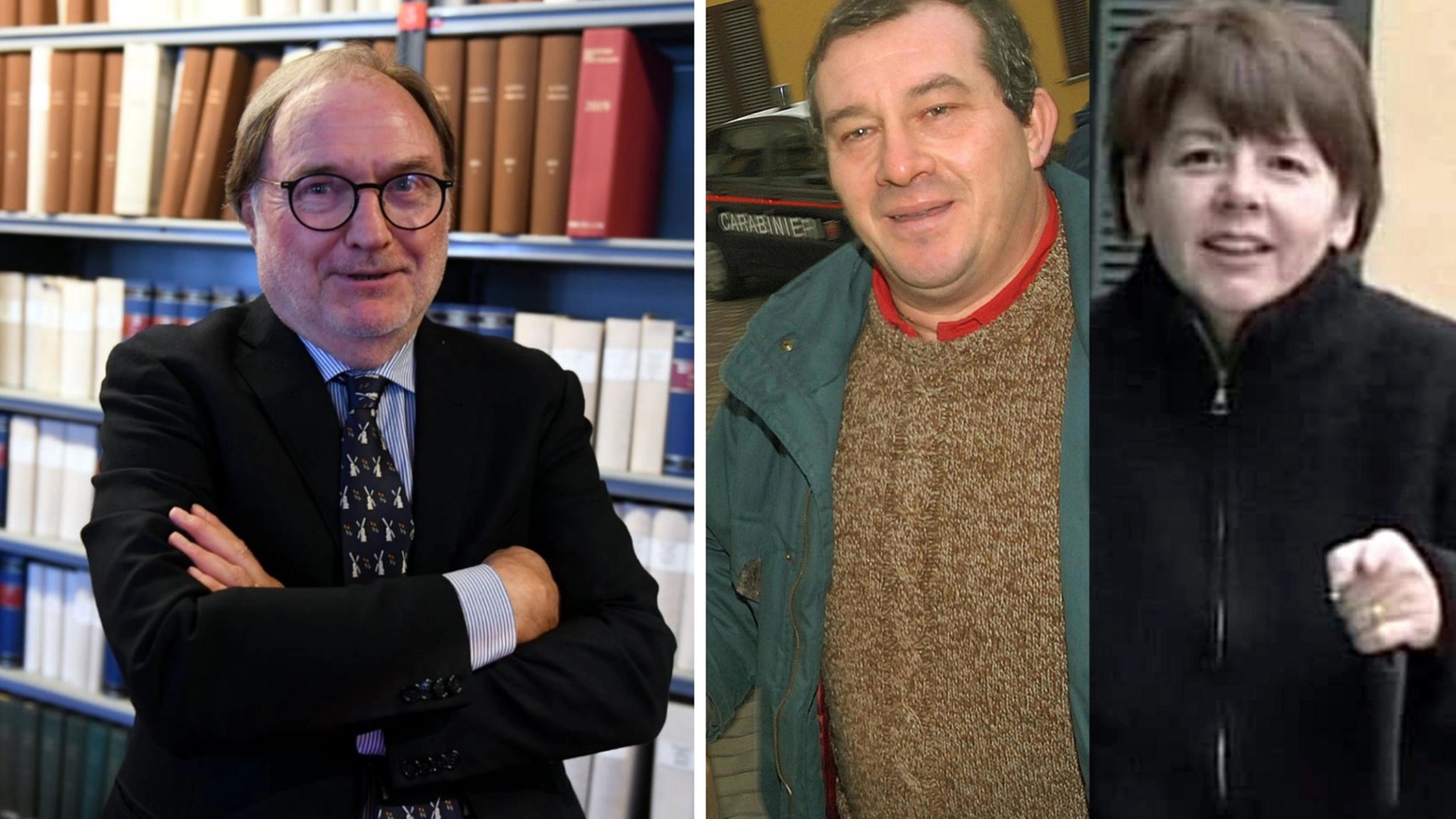 Il magistrato Cuno Tarfusser, Olindo Romano e Rosa Bazzi condannati all'ergastolo per la strage di Erba