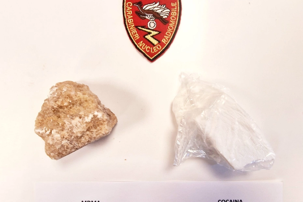 La droga sequestrata dai carabinieri