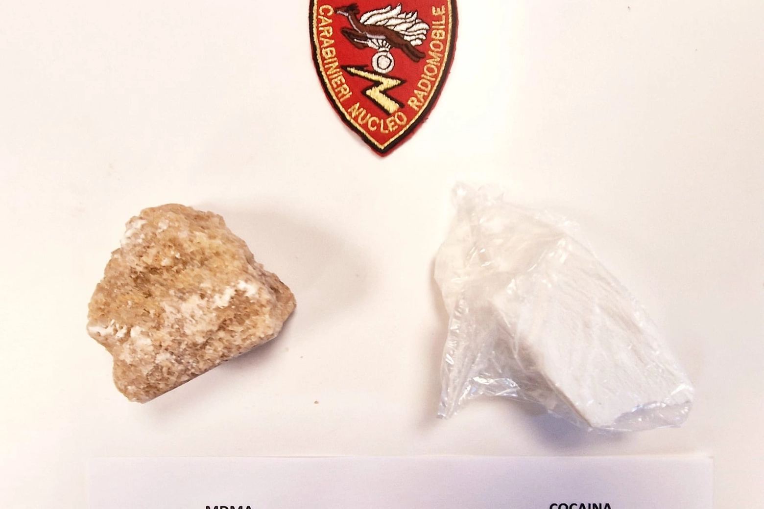 La droga sequestrata dai carabinieri