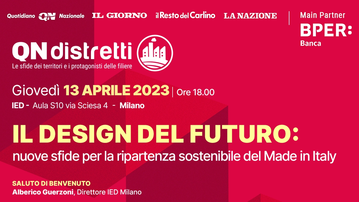 Qn Distretti presenta “Il Design del futuro”: sul tavolo le sfide per il Made in Italy