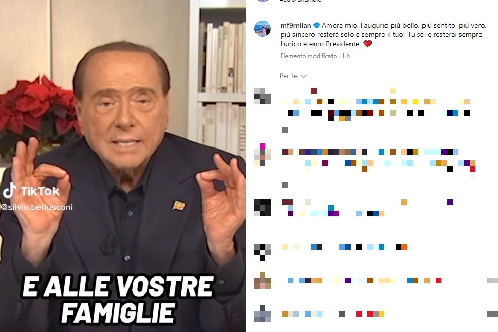 Il post di Marta Fascina dedicato a Berlusconi