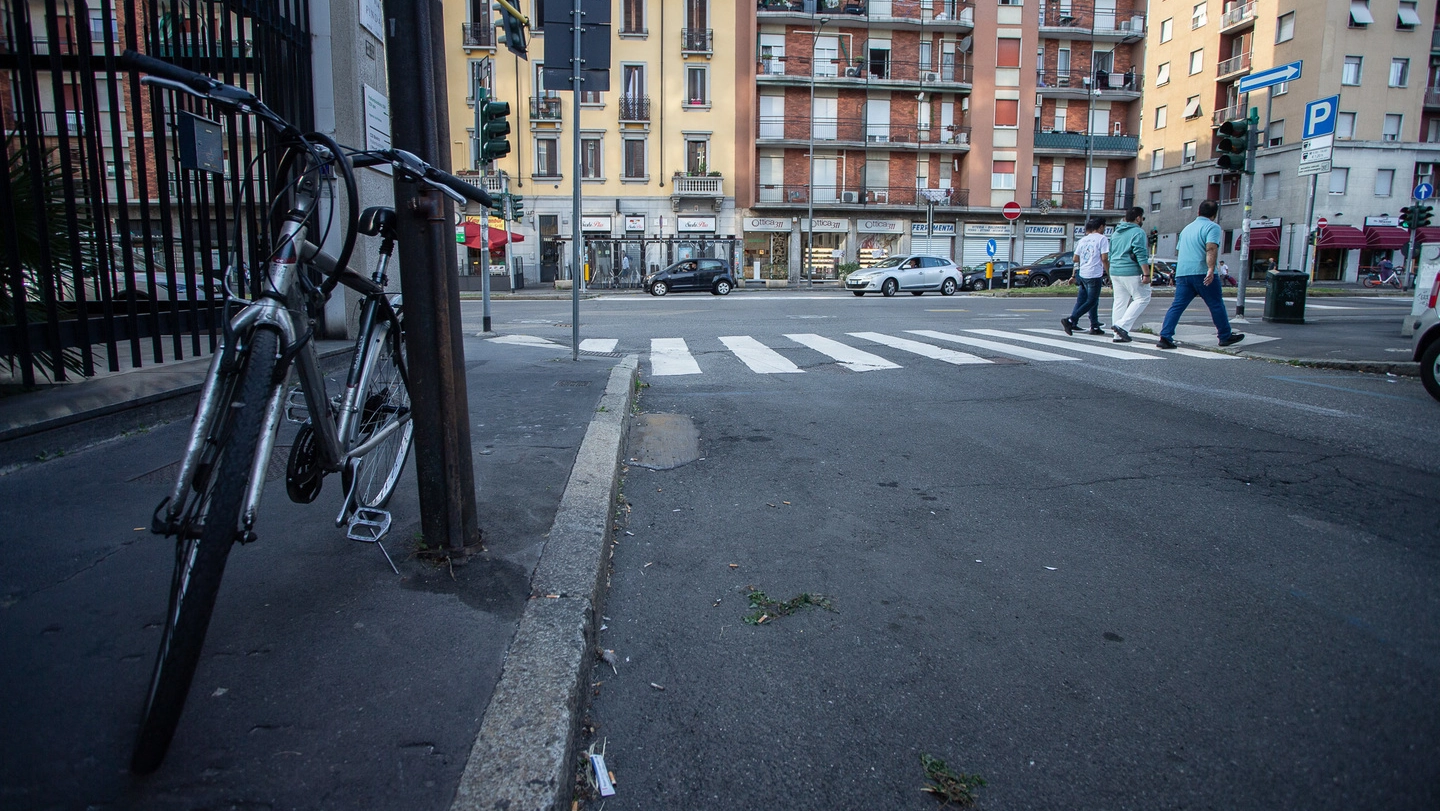 La bici su cui si trovava Ibrahim Tawfik La bici su cui si trovava Ibrahim Tawfik