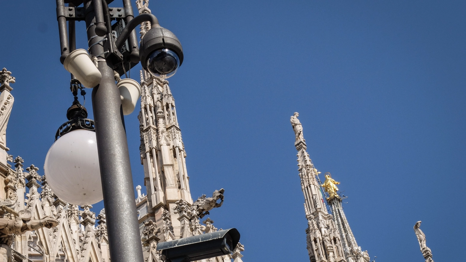 Telecamere in piazza Duomo