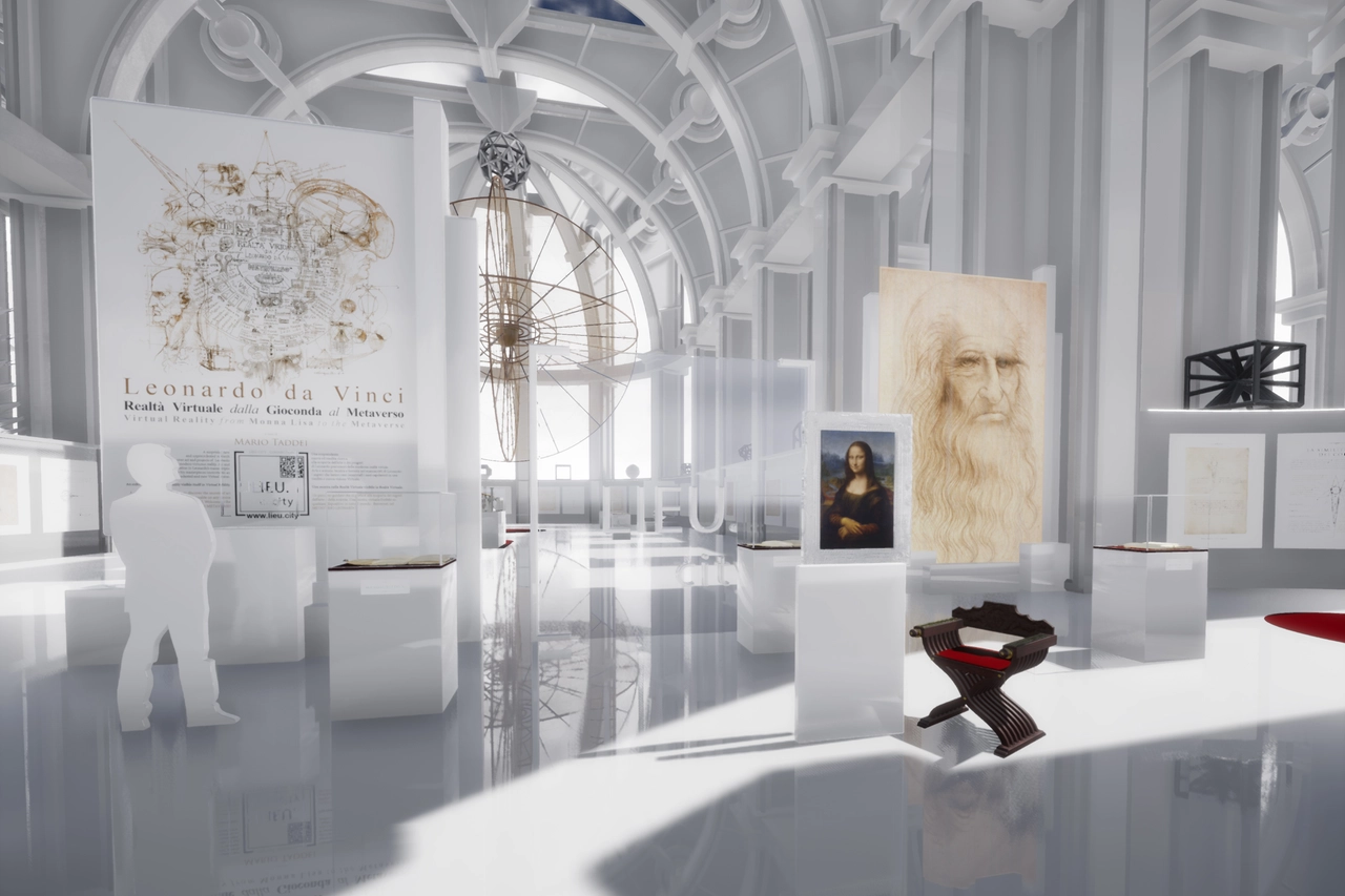 Un'anteprima della mostra su Leonardo disponibile su Lieu City