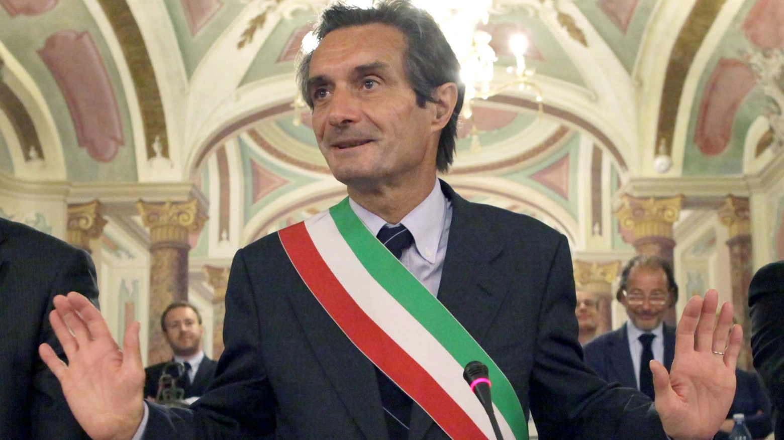 Il sindaco di Varese, Attilio Fontana