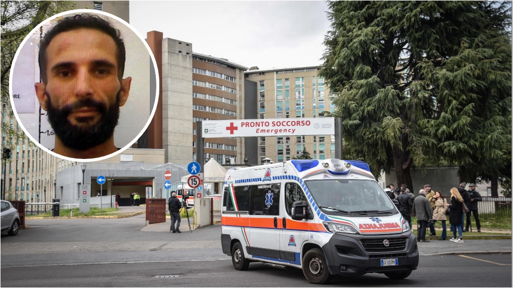 Il detenuto Nazim Mordjane evaso dall'ospedale San Paolo di Milano