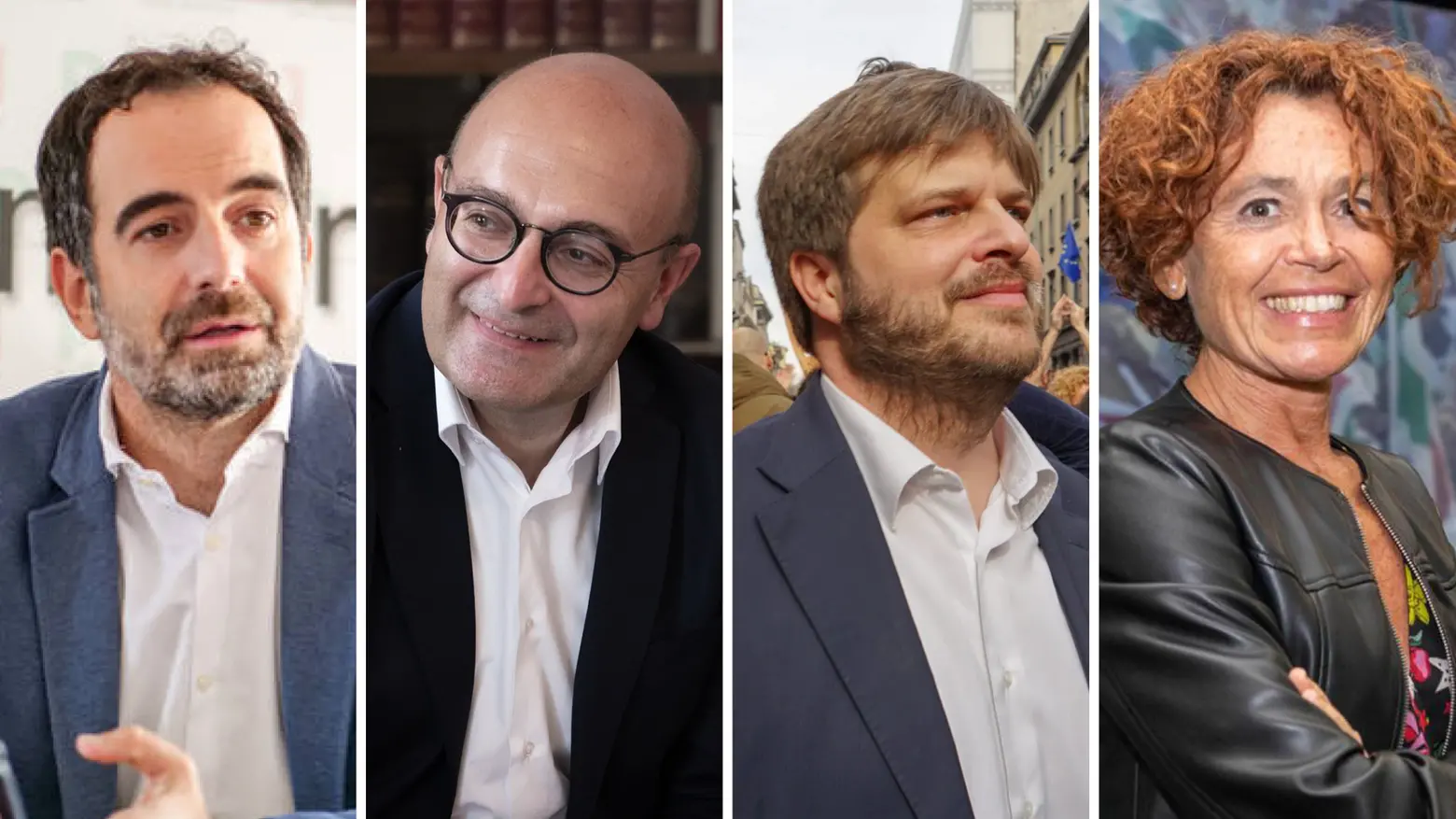 Da sinistra, Alessandro Alfieri, Antonio Misiani, Pierfrancesco Majorino e Stefania Bonaldi Da sinistra, Alessandro Alfieri, Antonio Misiani, Pierfrancesco Majorino e Stefania Bonaldi