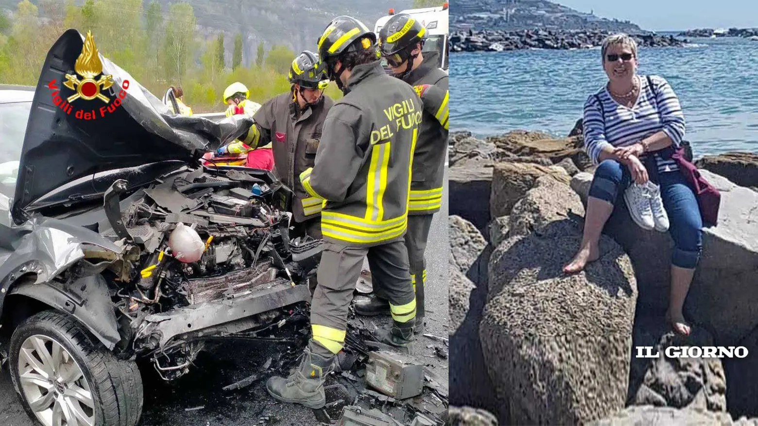 Daniela Sanda morta nell'incidente a Esine Daniela Sanda morta nell'incidente a Esine