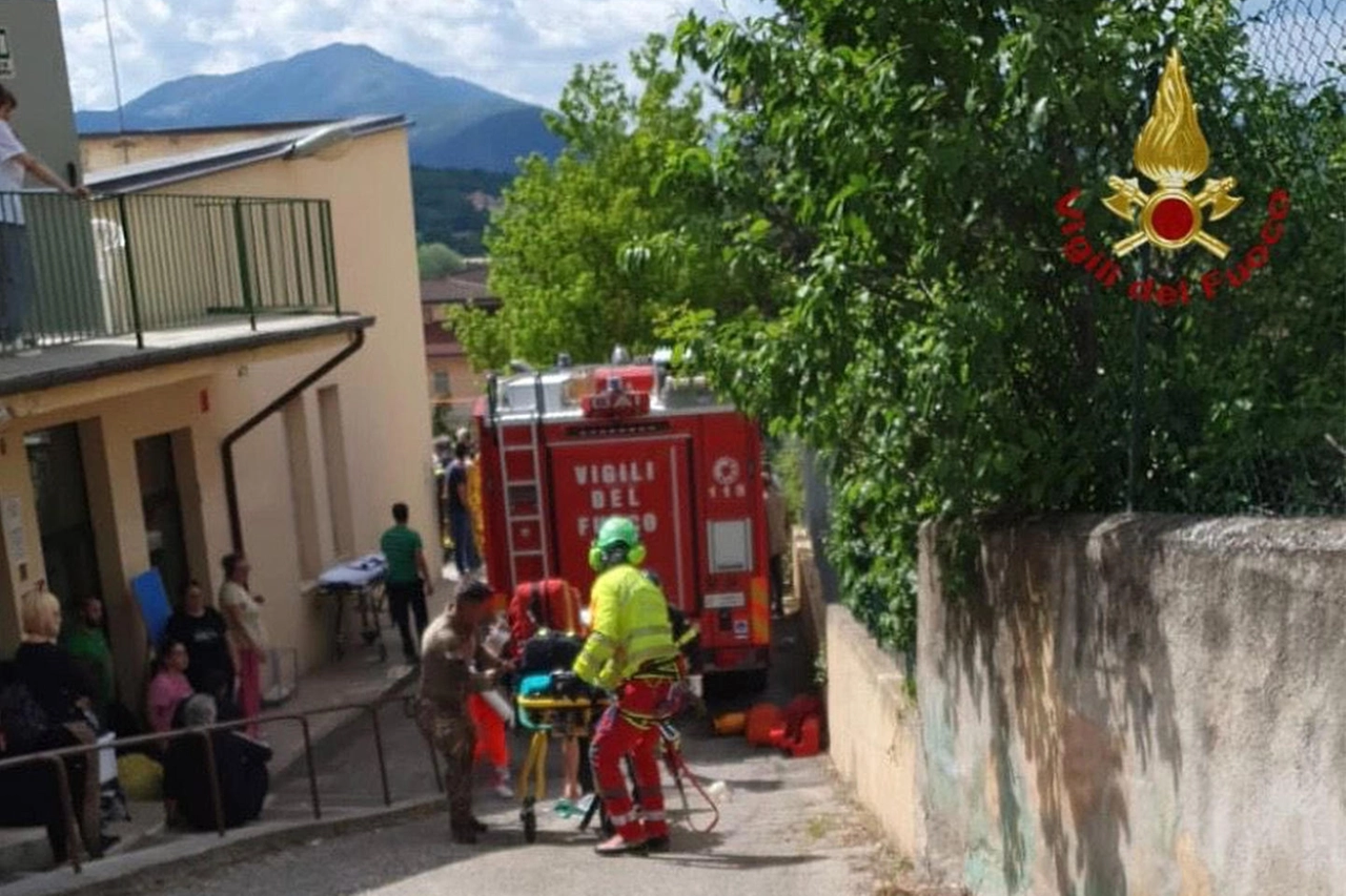 Soccorsi fuori dall'asilo