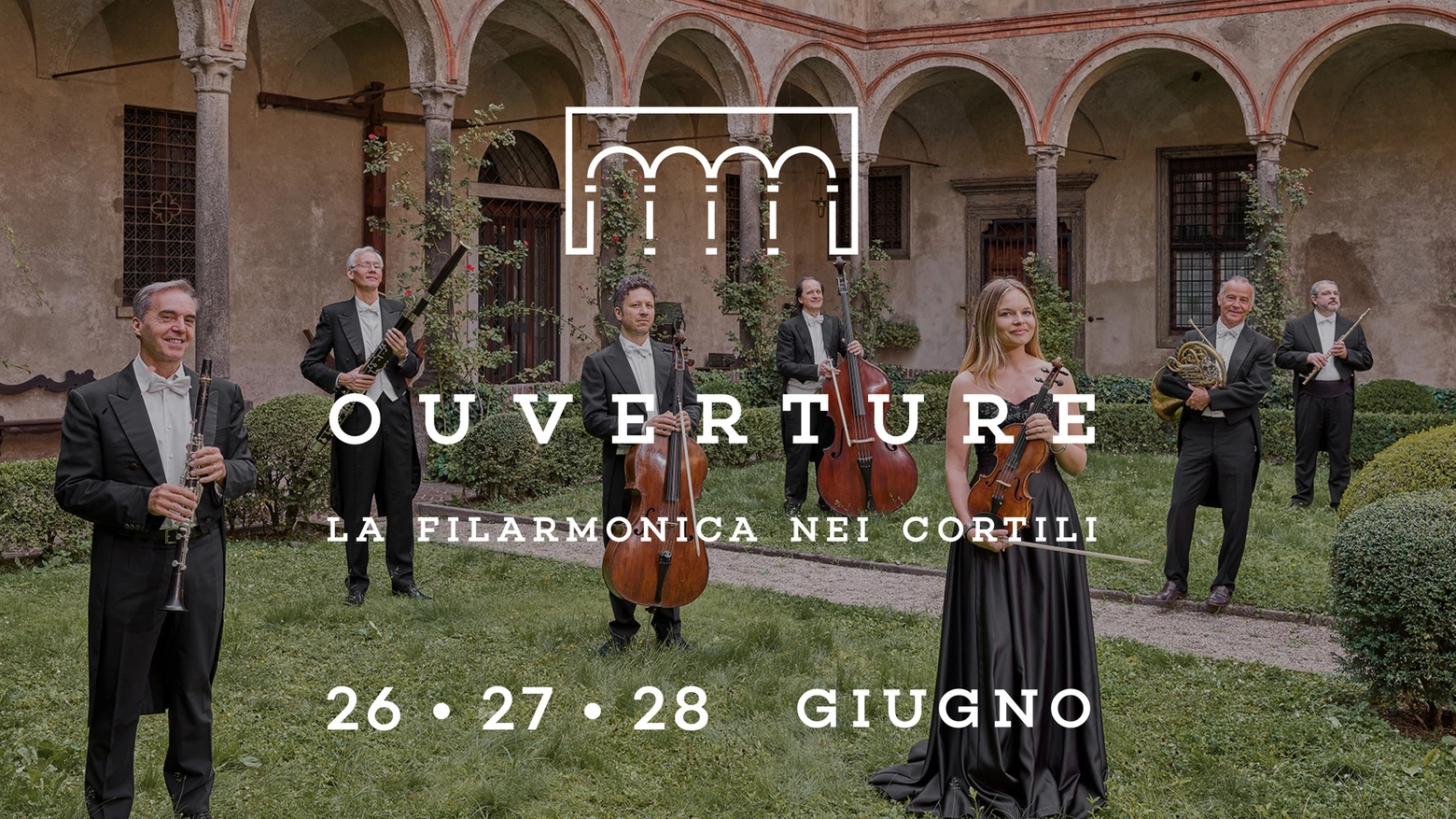 Ouverture, Filarmonica della Scala in diretta streaming dai cortili di Milano